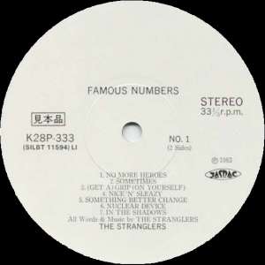 Famous Numbers promo label
